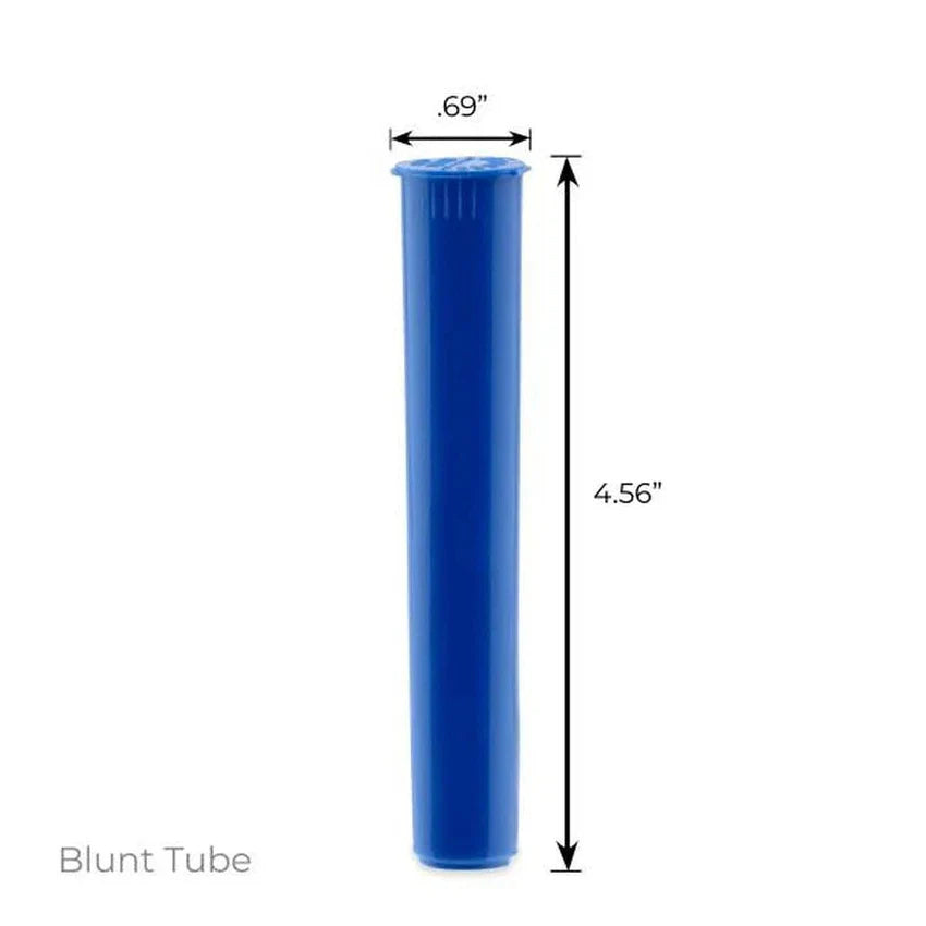 116mm Blunt Tubes - Blue - (1000 Per Box)-Joint Tubes & Blunt Tubes