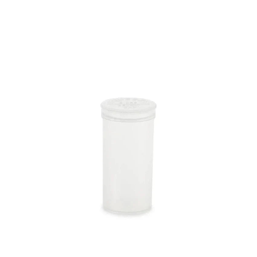 13 Dram Pop Top Vial - Clear - (315 Count Per Box)-Pop Top Vials