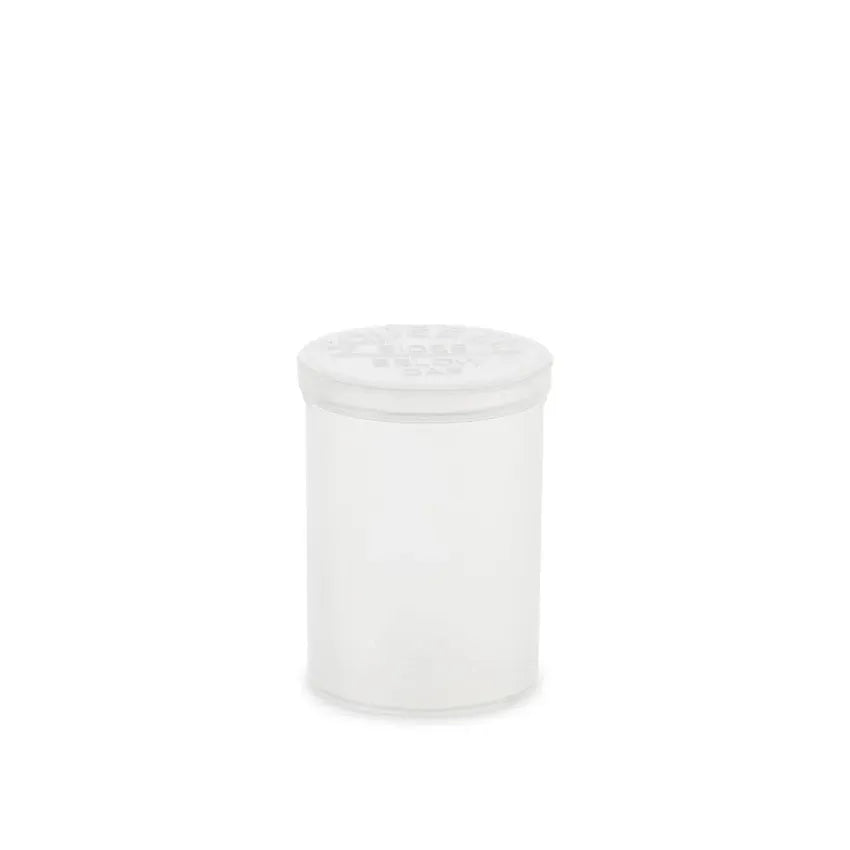 13 Dram Pop Top Vial - White - (315 Count Per Box)-Pop Top Vials