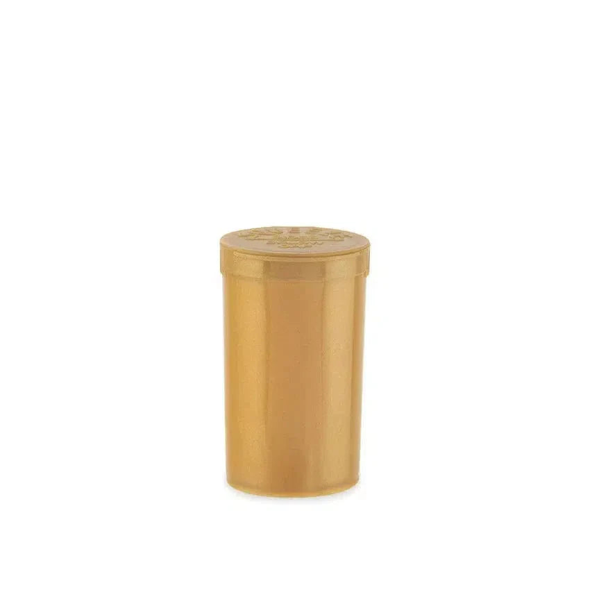 19 Dram Pop Top Vial - 1/8 Oz - Gold - (225 Count)-Pop Top Vials