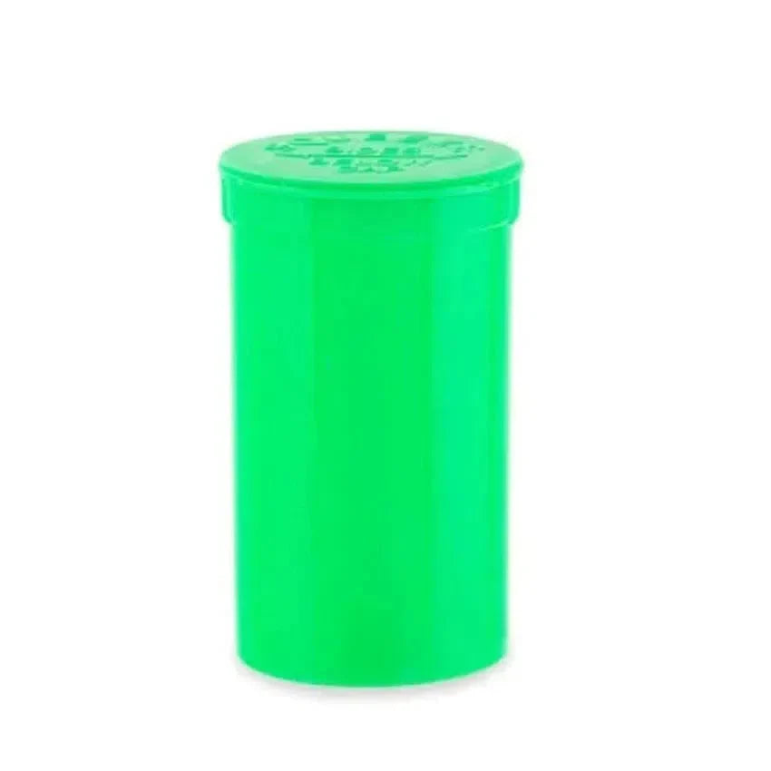 19 Dram Pop Top Vial - 1/8 Oz - Green - (225 Count)-Pop Top Vials