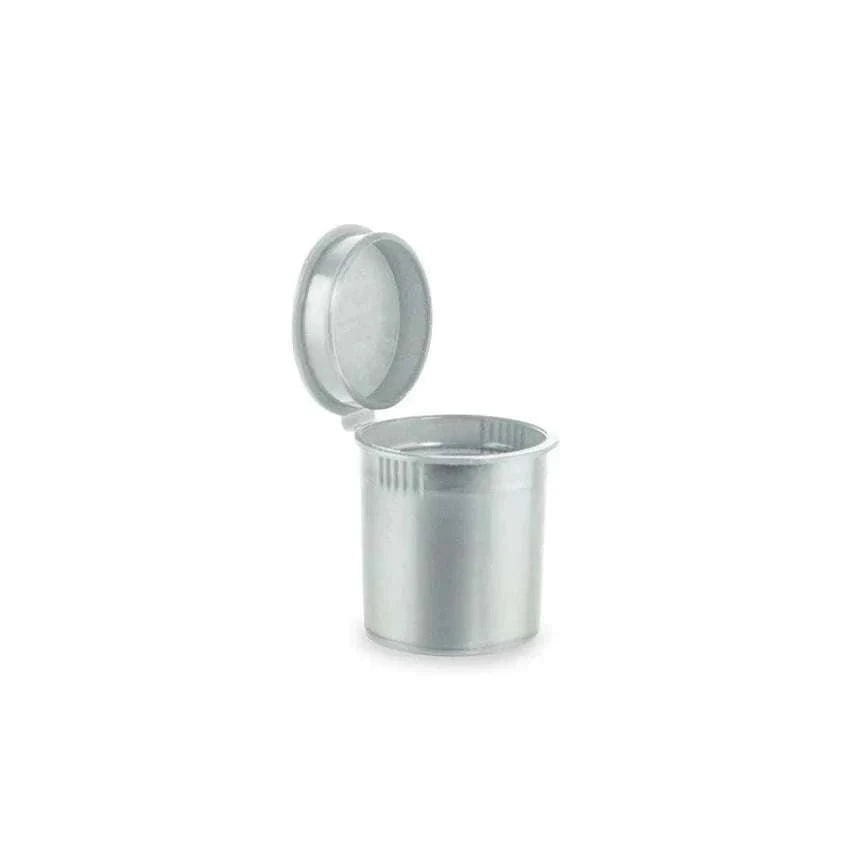 6 Dram Pop Top Vial - Silver - Child Resistant - (600 Count)-Pop Top Vials