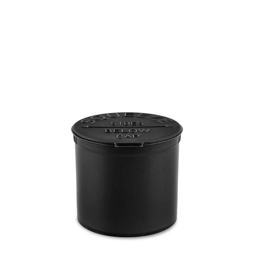 90 Dram Pop Top Vial - Opaque Black - (45 Count Per Box)-Pop Top Vials