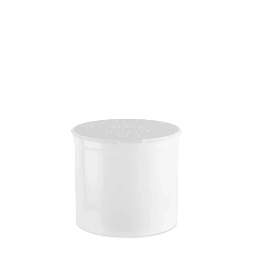 90 Dram Pop Top Vial - White - Opaque - (45 Count Per Box)-Pop Top Vials