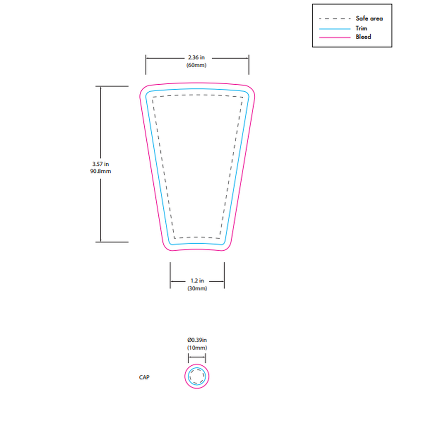 Chubby Gorilla 113mm Aviator CR Plastic Tubes - Various Colors - (500 Count)-Joint Tubes & Blunt Tubes