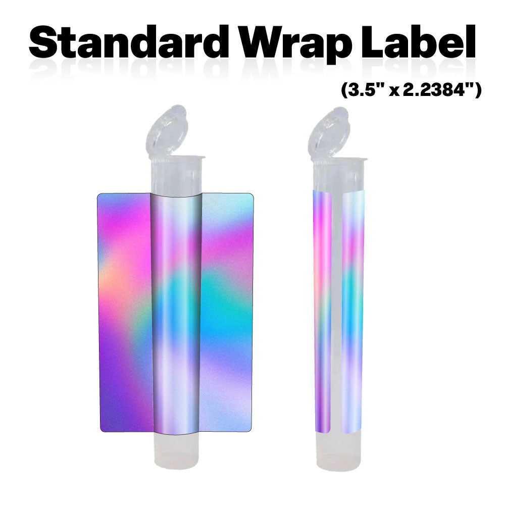 Clear 116mm Blunt Tube, with Printed Sticker and Application of sticker!
