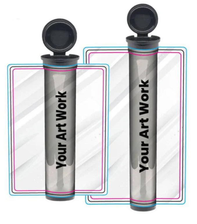 90mm or 116mm Joint Tube with Label Applied
