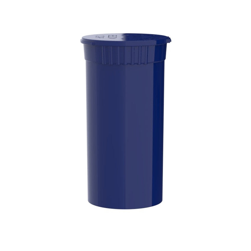 Intertech 13 Dram Pop Top Vial - Blue - (21,312 Count Per Pallet)-Pop Top Vials