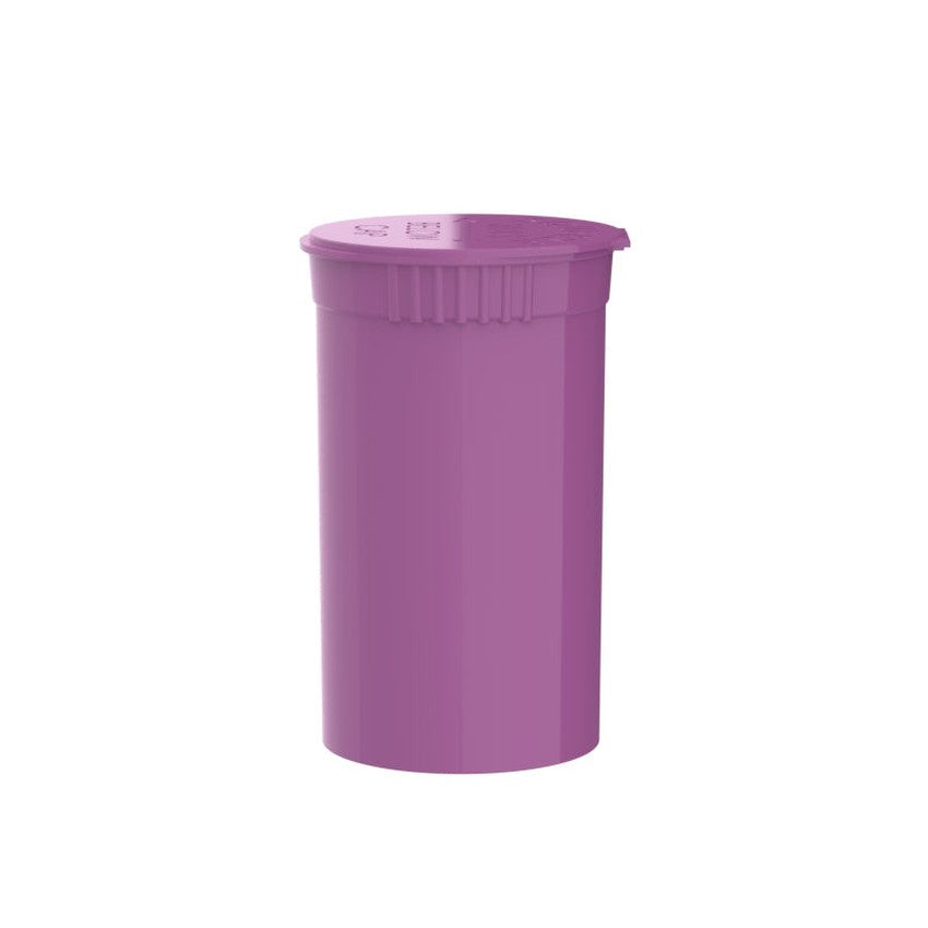 Intertech 19 Dram Pop Top Vial - 1/8 Oz - Purple - (14,976 Count Per Pallet)-Pop Top Vials