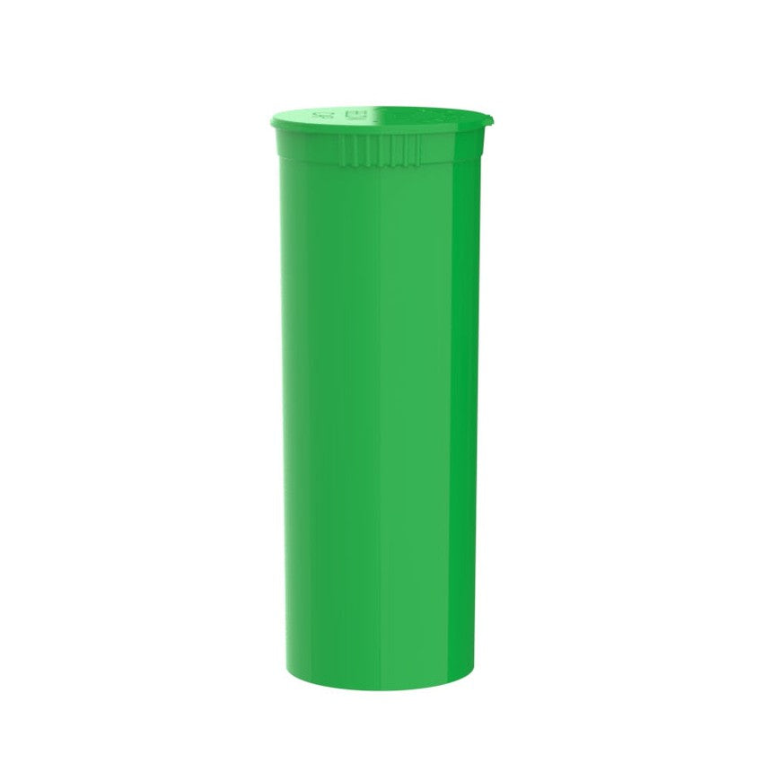Intertech 30 Dram Pop Top Vial - 1/4 Oz - Lime Green - (9,792 Count Per Pallet)-Pop Top Vials