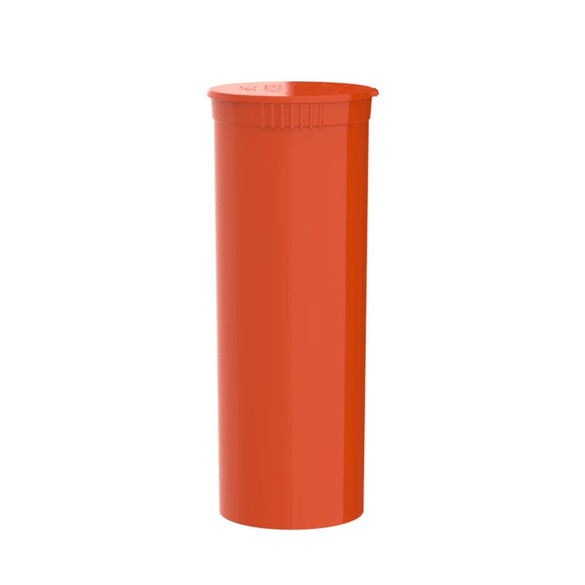 Intertech 60 Dram Pop Top Vial - 1/2 Oz - Orange - (4,608 Count Per Pallet)-Pop Top Vials