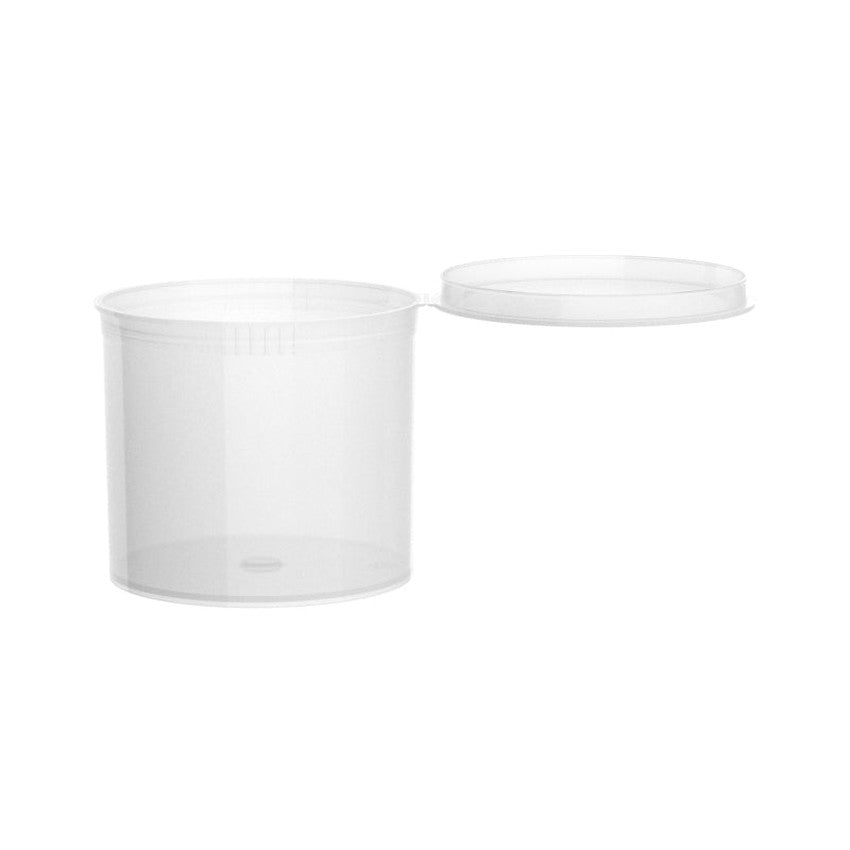 Intertech 90 Dram Pop Top Vial - Clear - (2,700 Per Pallet)-Pop Top Vials