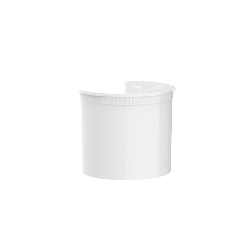 Intertech 90 Dram Pop Top Vial - Opaque White - (2,700 Per Pallet)-Pop Top Vials