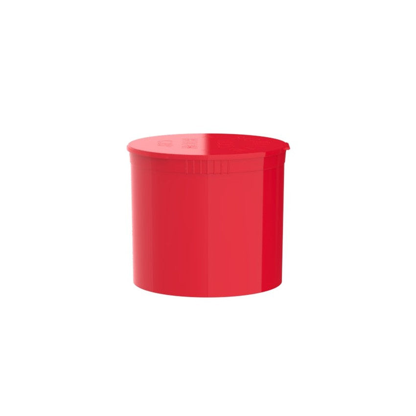 Intertech 90 Dram Pop Top Vial - Strawberry Red - (2,700 Per Pallet)-Pop Top Vials