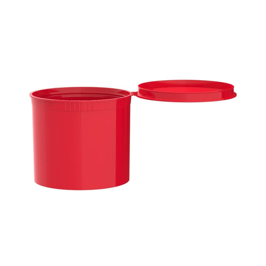 Intertech 90 Dram Pop Top Vial - Strawberry Red - (2,700 Per Pallet)-Pop Top Vials