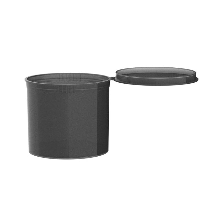 Intertech 90 Dram Pop Top Vial - Translucent Smoke Black - (2,700 Per Pallet)-Pop Top Vials