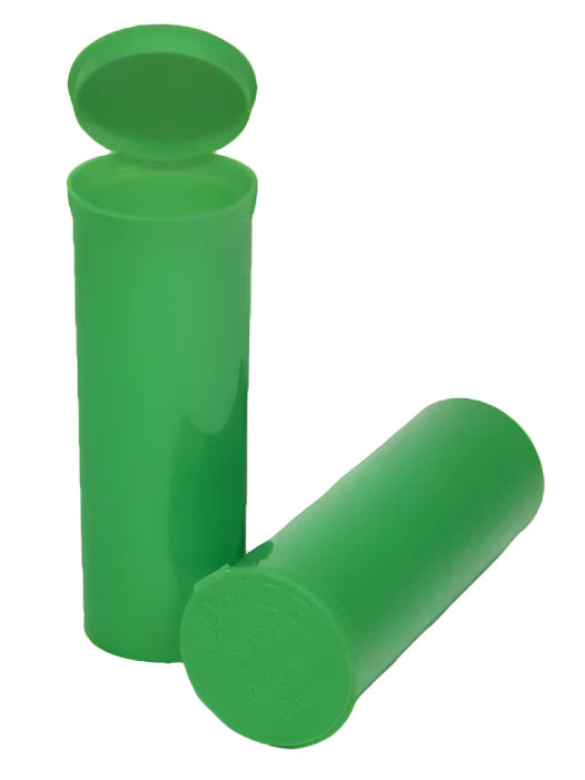 MJ Pop Top Lime Green Bundle (13 Dram, 19 Dram, 30 Dram, 60 Dram & 116mm Joint Tubes)-
