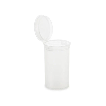 19 Dram Pop Top Vial - 1/8 Oz - Clear - (225 Count)-Pop Top Vials
