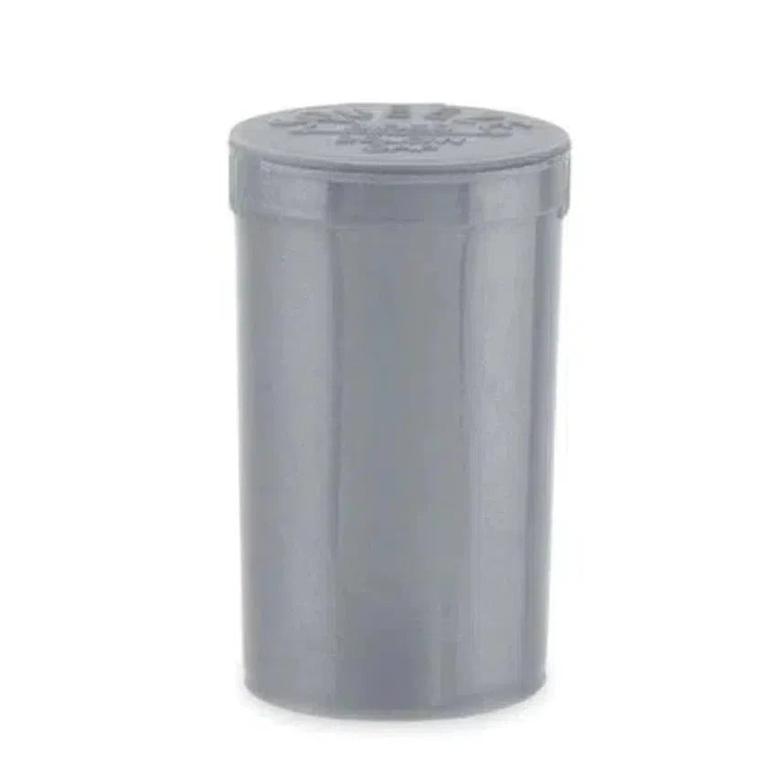 19 Dram Pop Top Vial - 1/8 Oz - Silver - (225 Count)-Pop Top Vials