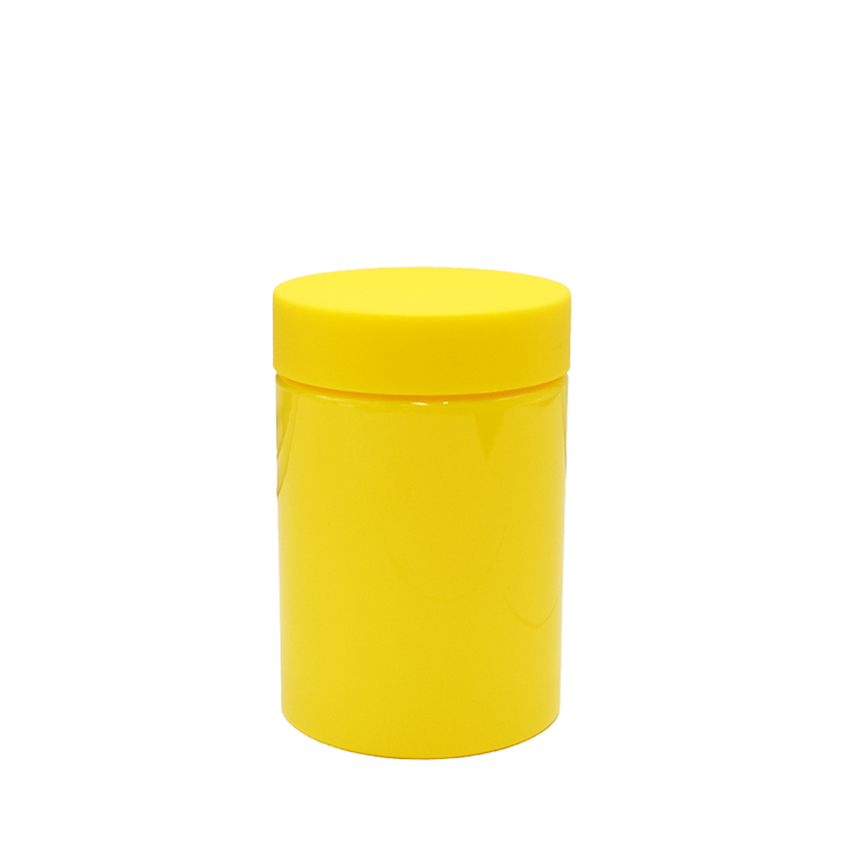 28 Pack PR Preroll Container CR Lid 98mm Capacity- Yellow - (150 Per Box)-Joint Tubes & Blunt Tubes