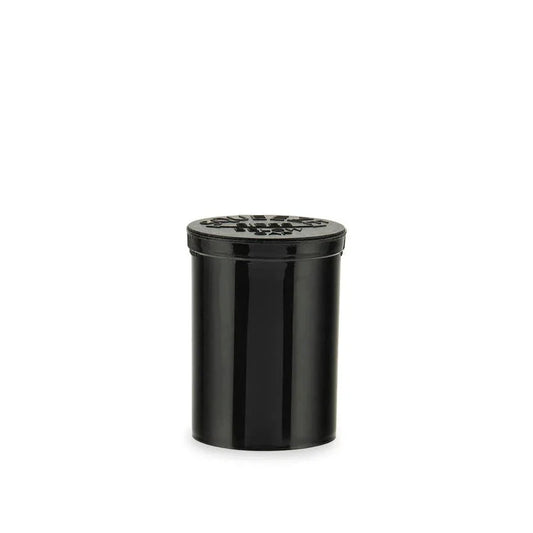 30 Dram Pop Top Vial - 1/4 Oz - Black - (160 Count)-Pop Top Vials