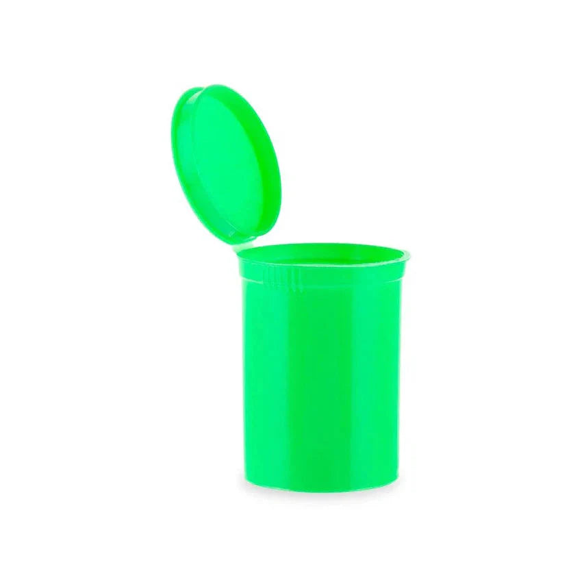 30 Dram Pop Top Vial - 1/4 Oz - Green - (160 Count)-Pop Top Vials
