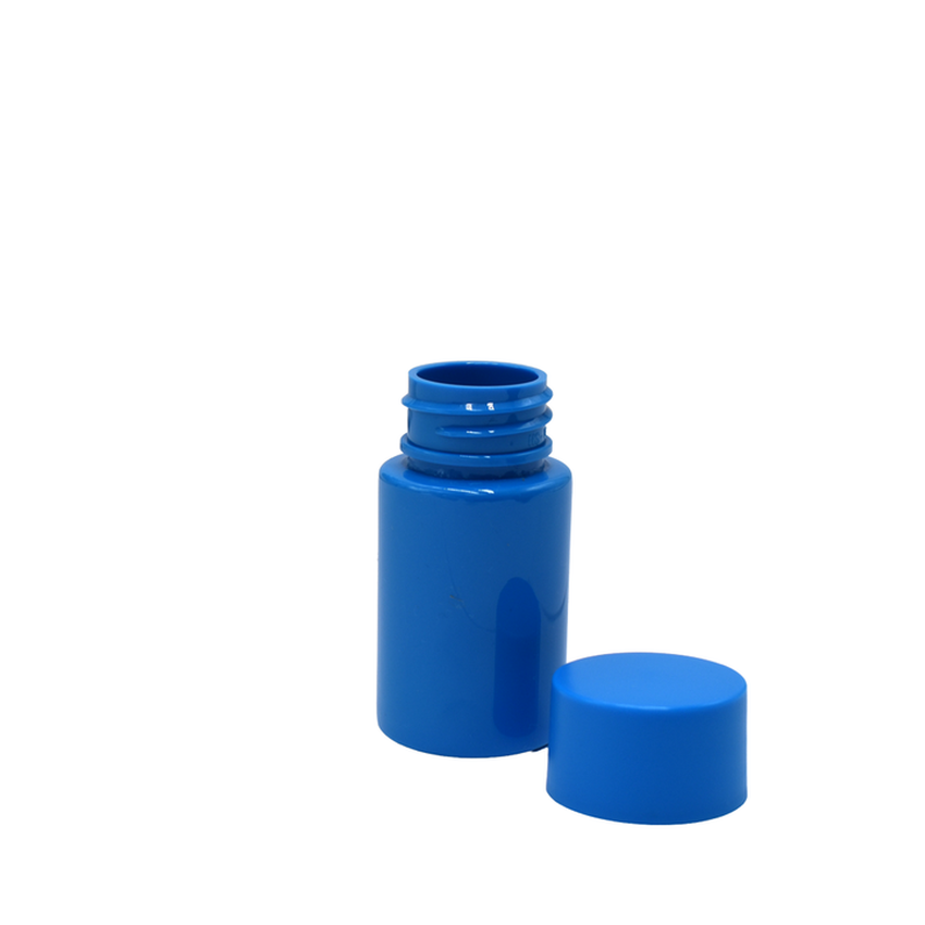 5 Pack PR Preroll Container CR Lid 70mm Cone Capacity- Cyan Blue - (200 Per Box)-Joint Tubes & Blunt Tubes