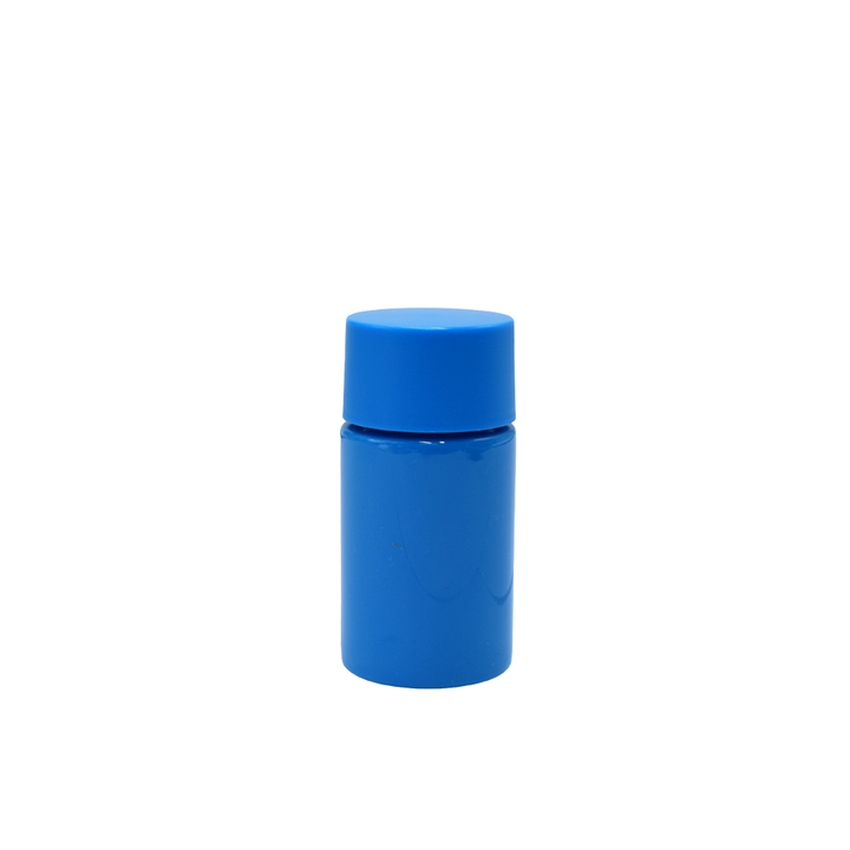 5 Pack PR Preroll Container CR Lid 70mm Cone Capacity- Cyan Blue - (200 Per Box)-Joint Tubes & Blunt Tubes