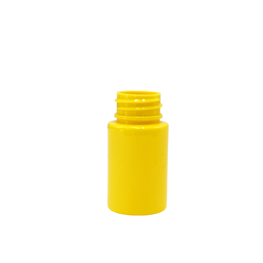 5 Pack PR Preroll Container CR Lid 70mm Cone Capacity - Yellow - (200 Per Box)-Joint Tubes & Blunt Tubes