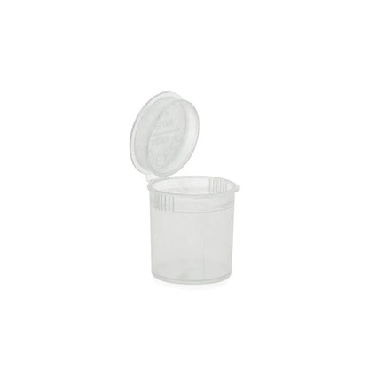 6 Dram Pop Top Vial - Clear - (600 Count)-Pop Top Vials