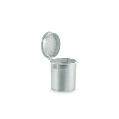 6 Dram Pop Top Vial - Silver - (600 Count)-Pop Top Vials