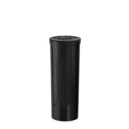 60 Dram Pop Top Vial - 1/2 Oz - Child Resistant - Black - Opaque - (75 Count Per Box)-Pop Top Vials
