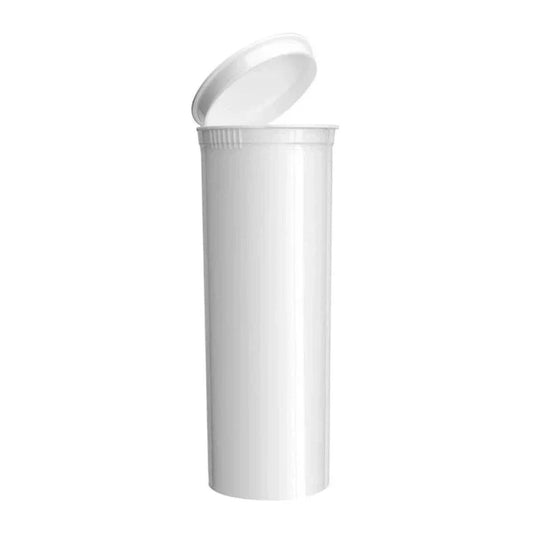 60 Dram Pop Top Vial - 1/2 Oz - White - (75 Count)-Pop Top Vials