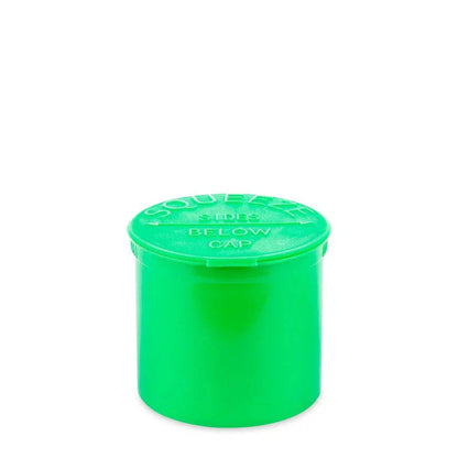90 Dram Pop Top Vial - Opaque Green - (45 Count Per Box)-Pop Top Vials