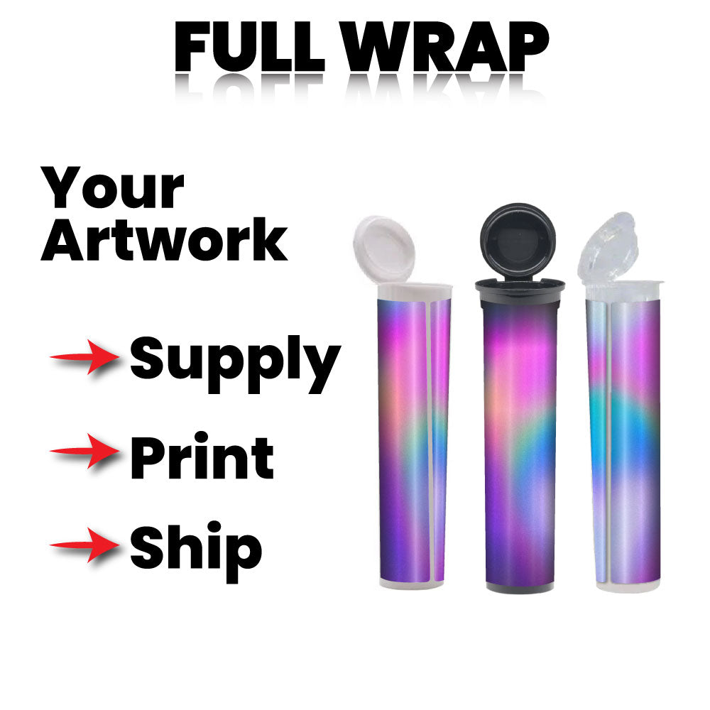 90mm Joint Tube, with Printed Sticker and Application of sticker!-Custom Print Stickers