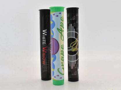 Beast Branding CUSTOM PRINTED STICKERS - TAPERED Rectangle Label for 116mm Tubes-Custom Print Stickers