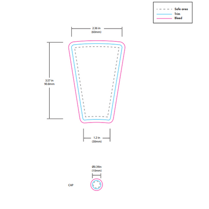 Chubby Gorilla 113mm Aviator CR Plastic Tubes - Various Colors - (500 Count)-Joint Tubes & Blunt Tubes