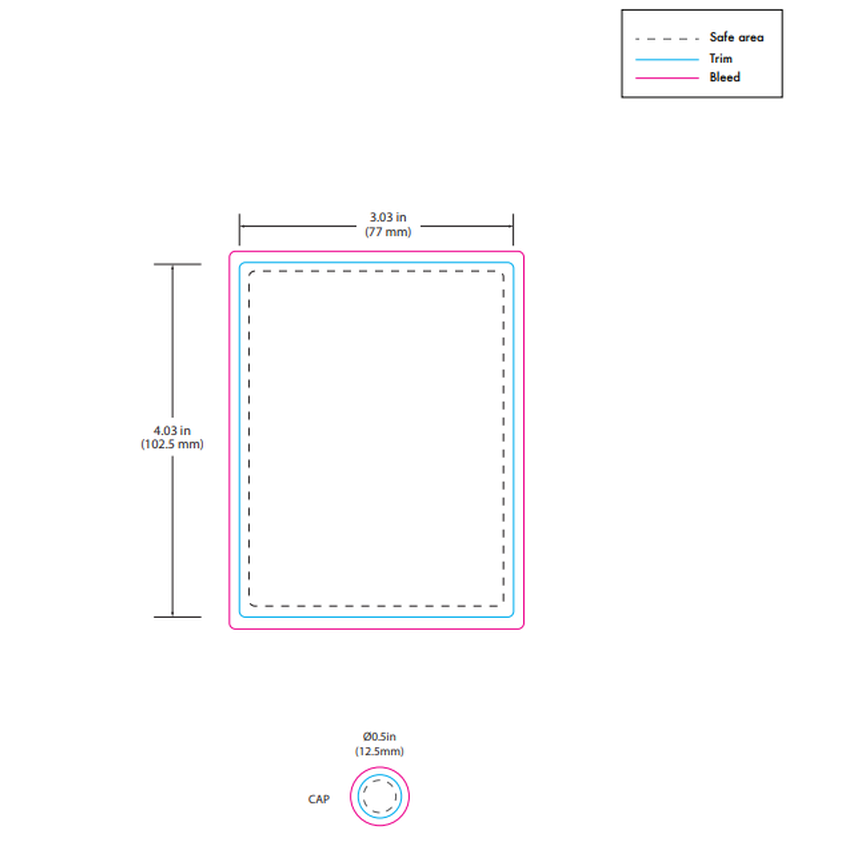 Chubby Gorilla 115mm Spiral CR Plastic Tubes With Labels & Application-Joint Tubes & Blunt Tubes
