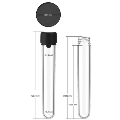 Chubby Gorilla 120mm Aviator CR Plastic Tubes With Labels & Application-Joint Tubes & Blunt Tubes