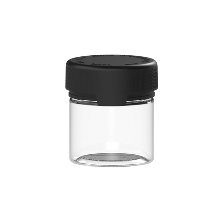 Chubby Gorilla 2oz Aviator CR Plastic Jar Containers w/ Inner Seal With Labels & Application-Dropper Bottles