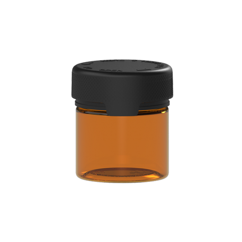 Chubby Gorilla 2oz Aviator CR Plastic Jar Containers w/ Inner Seal With Labels & Application-Dropper Bottles