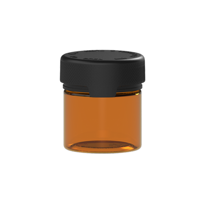 Chubby Gorilla 2oz Aviator CR Plastic Jar Containers w/ Inner Seal With Labels & Application-Dropper Bottles