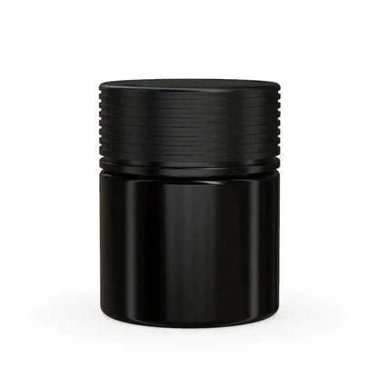 Chubby Gorilla 3oz Spiral CR Plastic Jar Containers With Labels & Application-Plastic Jar