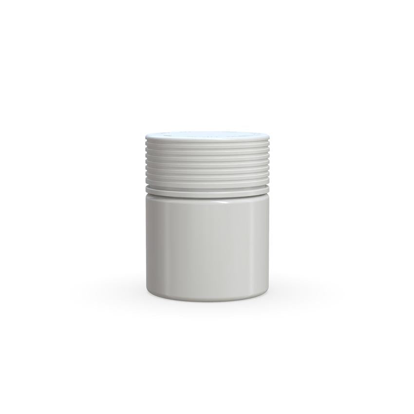 Chubby Gorilla 3oz Spiral CR Plastic Jar Containers With Labels & Application-Plastic Jar