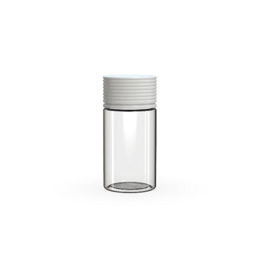Chubby Gorilla 60ml Mini Spiral CR Plastic Container w/ Inner Seal & Tamper Evident Band With Labels and Application-Spiral Bottles