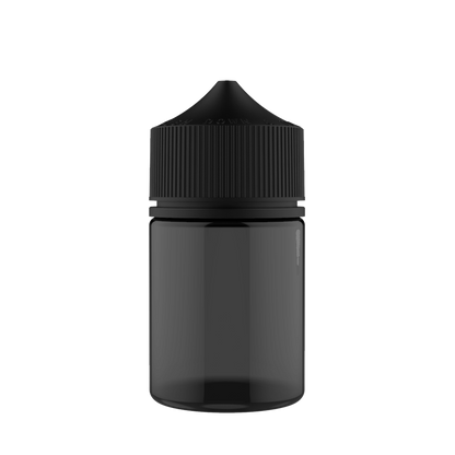 Chubby Gorilla 60ML Stubby Unicorn Plastic Squeeze Bottle PET CR With Labels & Application-Dropper Bottles