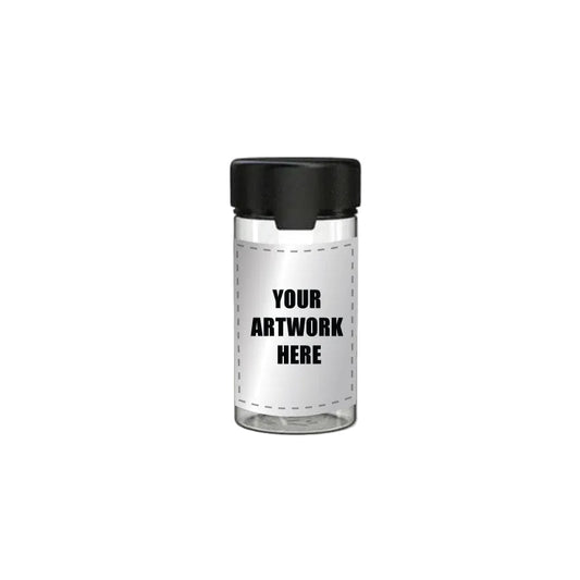 Chubby Gorilla 6oz Aviator CR Plastic Jar Container w/ Inner Seal With Labels & Application-Aviator Containers