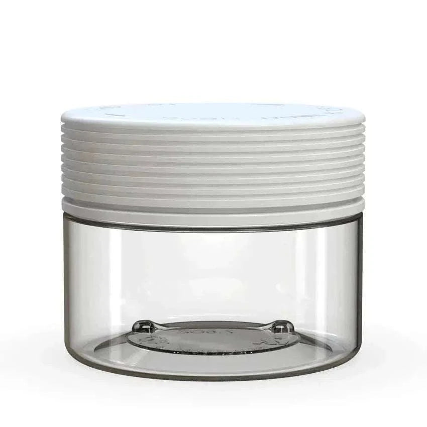 Chubby Gorilla 7.5oz XL Spiral CR Plastic Jar Containers With Labels & Application-Plastic Jar