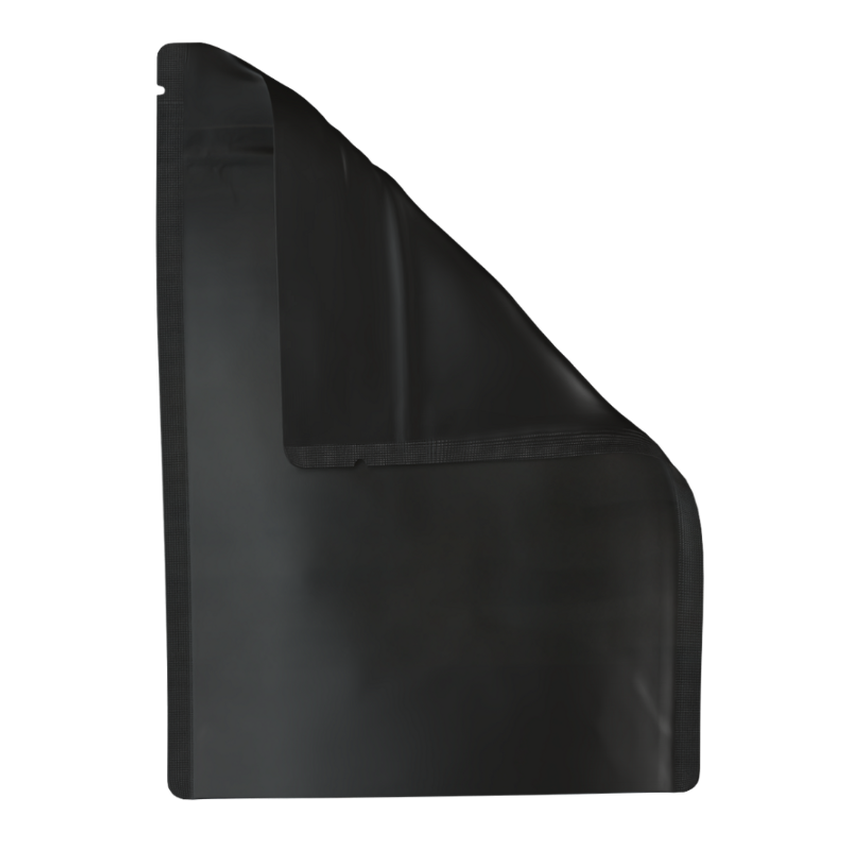 1 Oz Grip N Pull Child Resistant Mylar Bag With Labels & Application-Mylar Smell Proof Bags