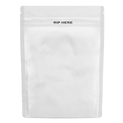 Clutch N Pull Mylar Bag - 1/8 Oz or 1 Gram - Child Resistant - Opaque Black or White - (100 to 50,000 Count)-Mylar Smell Proof Bags